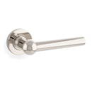 Alexander & Wilks Siskin Lever on Rose - Polished Nickel PVD - AW250PNPVD - Choice Handles