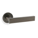Alexander & Wilks Jesper Lever Door Handle on Rose – Dark Bronze PVD – AW260DBZPVD