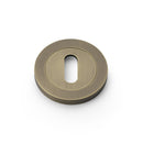 Alexander and Wilks - Concealed Fix Escutcheon Standard Profile - Italian Brass - AW391IB - Choice Handles