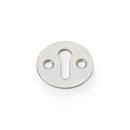 Alexander and Wilks - Victorian Standard Profile Escutcheon - Satin Nickel - AW399SN - Choice Handles