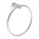 Alexander and Wilks - Brunel Diamond Knurled Towel Ring - Polished Chrome - AW451PC - Choice Handles