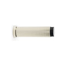 Alexander and Wilks - Reeded Projection Door Stop - PVD Polished Nickel - AW602-75-PNPVD - Choice Handles
