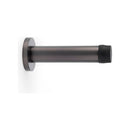 Alexander and Wilks - Cylinder Projection Door Stop on Rose - Dark Bronze - AW616DBZ - Choice Handles