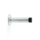 Alexander & Wilks Cylinder Door Stop on Traditional Rose - Satin Chrome - 75mm - AW620-75-SC - Choice Handles