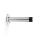 Alexander & Wilks Cylinder Door Stop on Traditional Rose - Satin Chrome - 90mm - AW620-90-SC - Choice Handles