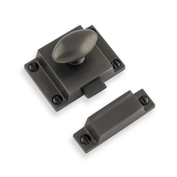 Alexander and Wilks Cupboard Latch Dark Bronze Pvd - AW730DBZPVD - Choice Handles