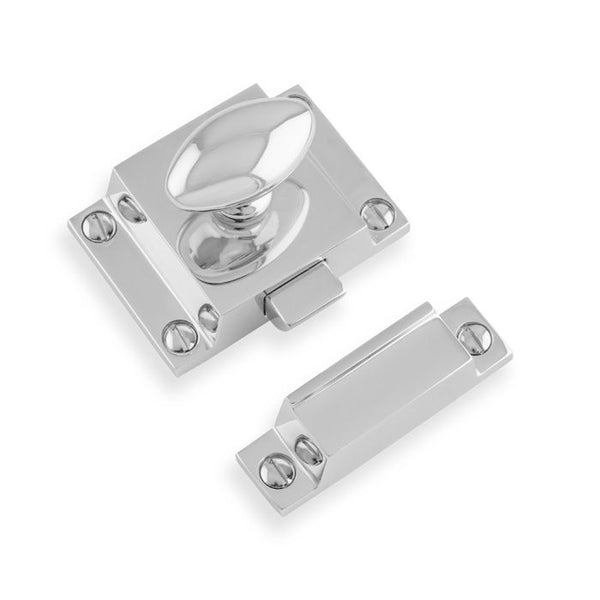 Alexander and Wilks Cupboard Latch Polished Chrome - AW730PC - Choice Handles