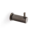 Alexander and Wilks - Brunel Diamond Knurled Coat Hook - Dark Bronze - AW775DBZPVD - Choice Handles