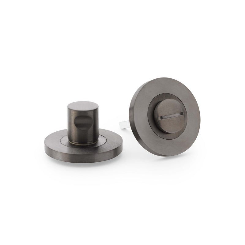 Alexander and Wilks Plain Thumbturn and Release - Dark Bronze PVD - AW791DBZPVD