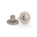 Alexander and Wilks Hex  Thumbturn And Release - Satin Nickel - AW794SN - Choice Handles