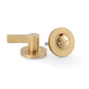 Alexander & Wilks - Accessible Thumbturn and Emergency Release - Satin Brass PVD - AW799SBPVD - Choice Handles