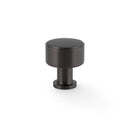 Alexander & Wilks Lucia Plain Cabinet Knob – Dark Bronze PVD – 29mm Diameter – AW807P-29-DBZPVD