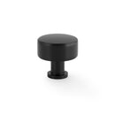 Alexander & Wilks Lucia Plain Cabinet Knob – Black – 35mm Diameter – AW807P-35-BL