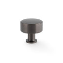 Alexander & Wilks Lucia Plain Cabinet Knob – Dark Bronze PVD – 35mm Diameter – AW807P-35-DBZPVD