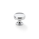 Alexander and Wilks - Lynd Cupboard Knob - Polished Chrome - 32mm - AW808-32-PC - Choice Handles