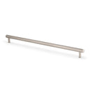Alexander & Wilks Crispin Knurled T-Bar Cabinet Pull Handle – Polished Nickel – 448mm Centres – AW809-448-PN