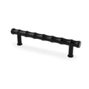 Alexander & Wilks Crispin Bamboo T-Bar  Cupboard Pull Handle - Black - 128mm Centres - AW809B-128-BL - Choice Handles