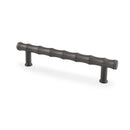 Crispin Bamboo T-Bar  Cupboard Pull Handle - Dark Bronze Pvd - 128mm Centres - AW809B-128-DBZPVD - Choice Handles