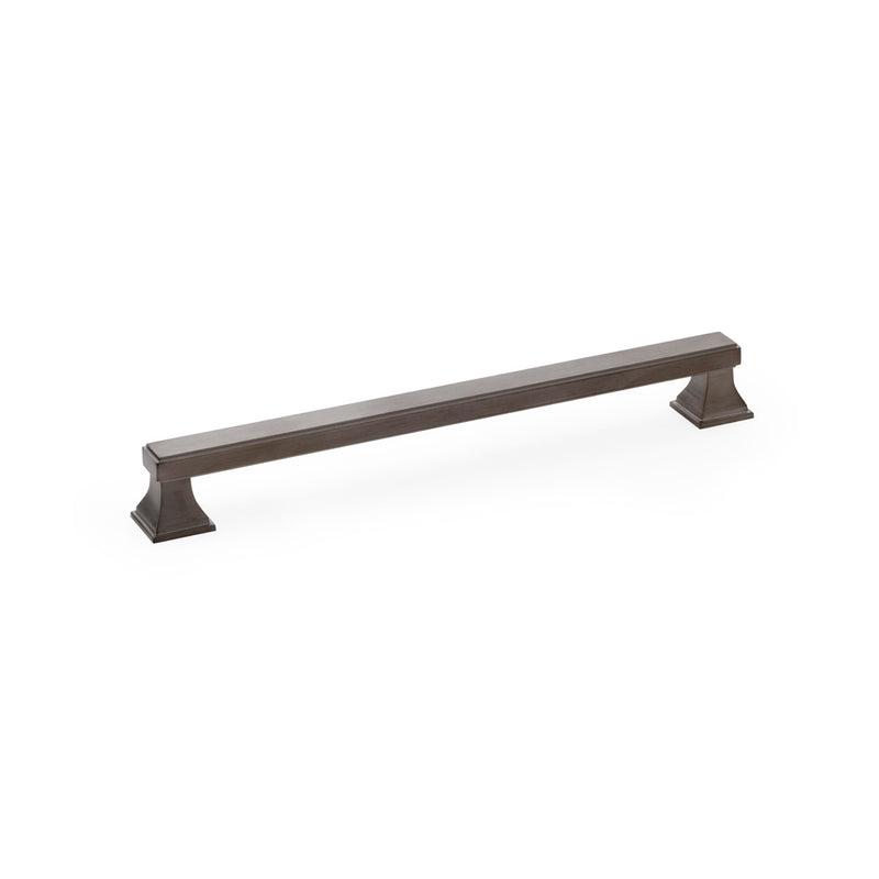 Alexander and Wilks - Jesper Square Cabinet Pull Handle - Dark Bronze PVD - 224mm - AW813-224-DBZPVD