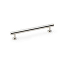 Alexander and Wilks Round T-Bar Cabinet Pull Handle - Polished Nickel - 160mm - AW814-160-PN - Choice Handles