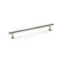 Alexander and Wilks Round T-Bar Cabinet Pull Handle - Satin Nickel - 192mm - AW814-192-SN - Choice Handles