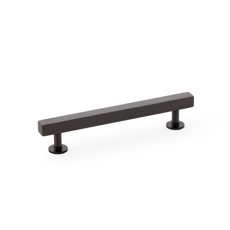 Alexander and Wilks - Square T-Bar Cabinet Pull Handle - Dark Bronze - 128mm - AW815-128-DBZ