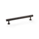 Alexander and Wilks Leila Hammered Cabinet Pull - Dark Bronze - AW817-160-DBZ - Choice Handles