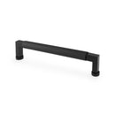 Alexander & Wilks Camille Knurled Cabinet Pull Handle - Black - AW819-160-BL - Choice Handles