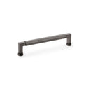 Alexander and Wilks - Camille Knurled Cabinet Pull Handle - Dark Bronze PVD - AW819-160-DBZPVD - Choice Handles