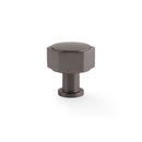 Alexander & Wilks Vesper Alexander and Wilks Hex  Cabinet Knob - Dark Bronze - AW828-33-DBZ - Choice Handles