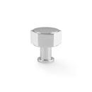 Alexander & Wilks Vesper Alexander and Wilks Hex  Cabinet Knob - Polished Chrome - AW828-33-PC - Choice Handles