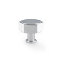Alexander & Wilks Vesper Alexander and Wilks Hex  Cabinet Knob - Polished Chrome - AW828-40-PC - Choice Handles
