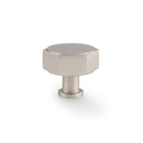 Alexander & Wilks Vesper Alexander and Wilks Hex  Cabinet Knob - Satin Nickel - AW828-40-SN - Choice Handles