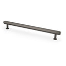 Alexander & Wilks Vesper Alexander and Wilks Hex  T-Bar Cabinet Pull-Dark Bronze-224mm C/C - AW830-224-DBZ - Choice Handles