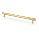 Alexander & Wilks Vesper Alexander and Wilks Hex  T-Bar Cabinet Pull-Satin Brass-224mm C/C - AW830-224-SB - Choice Handles