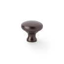 Alexander and Wilks  - Wade Round Cupboard Knob - Dark Bronze - 32mm - AW836-32-DBZ - Choice Handles