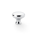 Alexander and Wilks  - Wade Round Cupboard Knob - Polished Chrome - 32mm - AW836-32-PC - Choice Handles