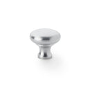 Alexander and Wilks  - Wade Round Cupboard Knob - Satin Chrome - 32mm - AW836-32-SC - Choice Handles