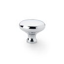 Alexander and Wilks  - Wade Round Cupboard Knob - Polished Chrome - 38mm - AW836-38-PC - Choice Handles