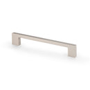 Alexander & Wilks Marco Cabinet Pull Handle – Satin Nickel – 160mm Centres - AW837-160-SN