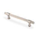 Alexander & Wilks Kingston Reeded Cabinet Pull Handle – Polished Nickel PVD – 160mm Centres – AW839R-160-PNPVD