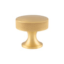 Alexander & Wilks Berlin Alexander and Wilks Cupboard Knob - Satin Brass - 38mm - AW841-38-SB - Choice Handles