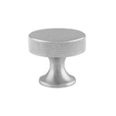 Alexander & Wilks Berlin Alexander and Wilks Cupboard Knob - Satin Chrome - 38mm - AW841-38-SC - Choice Handles