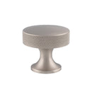 Alexander & Wilks Berlin Alexander and Wilks Cupboard Knob - Satin Nickel - 38mm - AW841-38-SN - Choice Handles