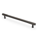 Alexander & Wilks - Washington Reeded End Cabinet Pull-Dark Bronze PVD-224mm - AW854R-224-DBZPVD - Choice Handles