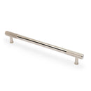 Alexander & Wilks - Washington Reeded End Cabinet Pull-Polished Nickel PVD-224mm - AW854R-224-PNPVD - Choice Handles