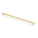 Alexander & Wilks - Washington Reeded End Cabinet Pull-Satin Brass PVD-448mm - AW854R-448-SBPVD - Choice Handles