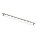 Alexander & Wilks - Washington Reeded End Cabinet Pull-Satin Nickel-448mm - AW854R-448-SN - Choice Handles