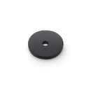 Alexander and Wilks - Circular Backplate - Black - Diameter 25mm - AW895-25-BL - AW895-25-BL - Choice Handles