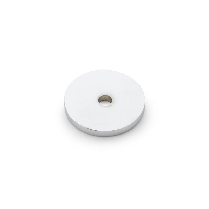 Alexander and Wilks - Circular Backplate - Polished Chrome - Diameter 25mm - AW895-25-PC